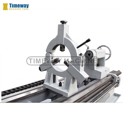 Afstand tussen de centra 1500 mm Pipe Threading Lathe Q-280F voor Heavy Duty Machining