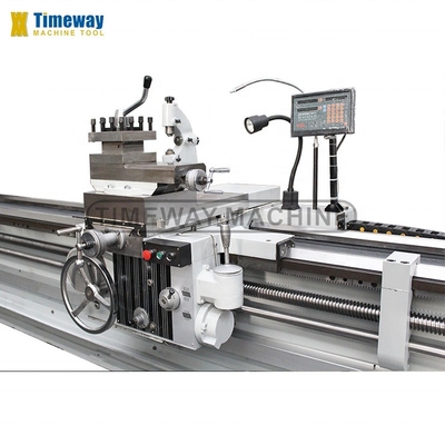 Afstand tussen de centra 1500 mm Pipe Threading Lathe Q-280F voor Heavy Duty Machining