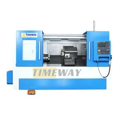 Metalen draaiveld CNC-draaibank met 550 mm Z-as en 12 N.m snijmoment