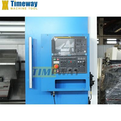Metalen draaiveld CNC-draaibank met 550 mm Z-as en 12 N.m snijmoment