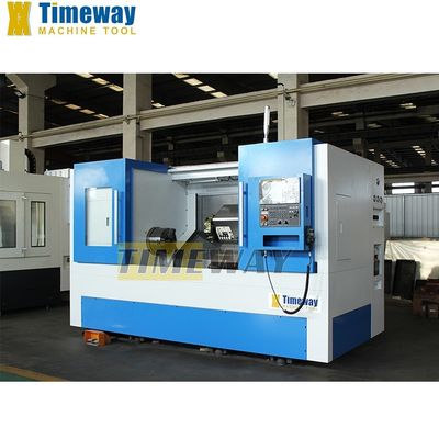 Metalen draaiveld CNC-draaibank met 550 mm Z-as en 12 N.m snijmoment