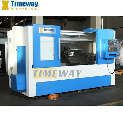 Metalen draaiveld CNC-draaibank met 550 mm Z-as en 12 N.m snijmoment