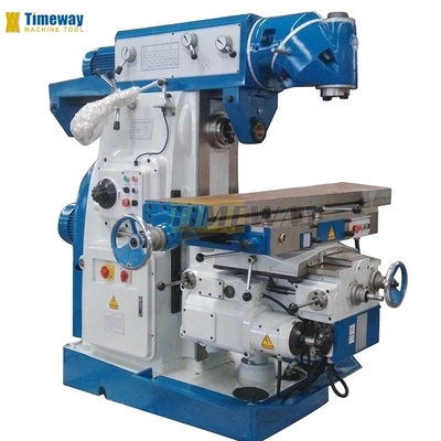 4 kW handmatige draaiende kop knietype freesmachine Perfect voor uw productiebehoeften