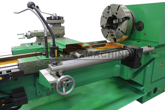 220 mm Bed Breedte Olie Land Big Bore draaibank voor metaal Q-225 Pipe Thread Horizontale draaibank