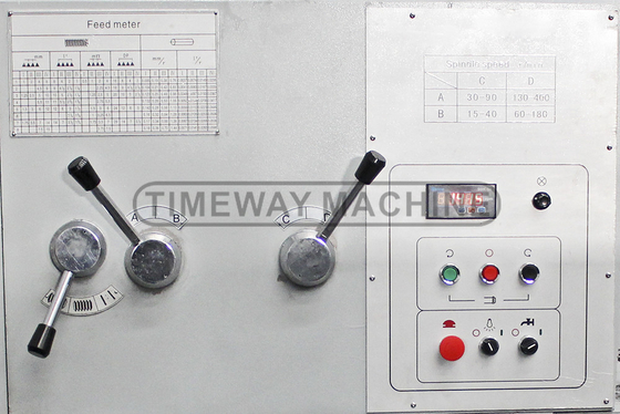 Metalen draad draaibank Q-280F voor volledige functie handmatige olie land bewerking