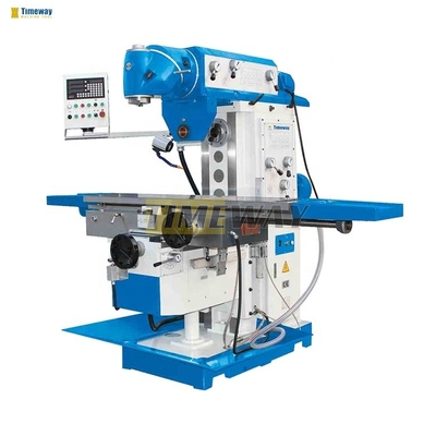 Aanpasbare draaikop handmatige knie-type freesmachine met hoge productiviteit