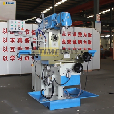 Aanpasbare draaikop handmatige knie-type freesmachine met hoge productiviteit