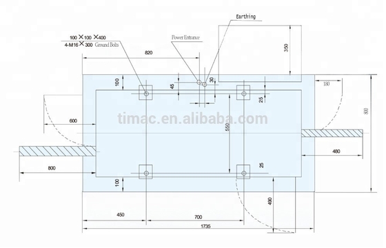 CNC-versnellingsmachine GH-200CNC1/2 voor Max. Module van 4 mm Versnellingen en werkstukken tot 200 mm