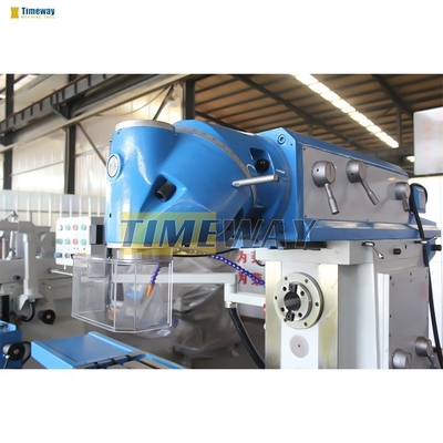 Aanpasbare draaikop handmatige knie-type freesmachine met hoge productiviteit