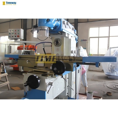 Aanpasbare draaikop handmatige knie-type freesmachine met hoge productiviteit