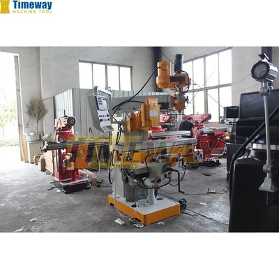 Tafelgrootte 254x1270 Hoogprecisie TM400 Torret Freesmachine H/V voor metaalbewerking