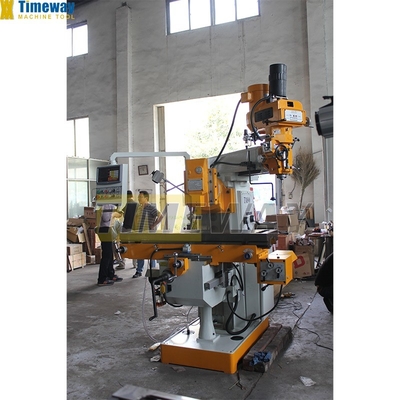 Tafelgrootte 254x1270 Hoogprecisie TM400 Torret Freesmachine H/V voor metaalbewerking