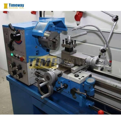 1000 mm afstand handmatige precisie tandwiel kop motor draaibank met 330 mm max. Swing over bed