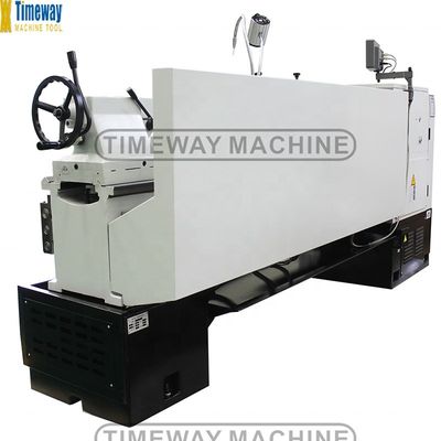 Goedkope platte bed CNC draaibank AK-2000H 130mm spindel boren en professioneel gemaakt