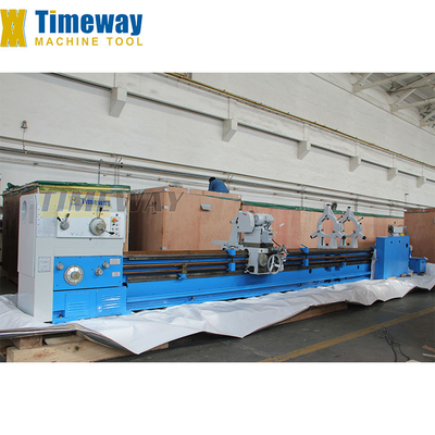 1100 mm bedbreedte conventionele metalen handleiding draaibank voor hoogproductieve staalbewerking