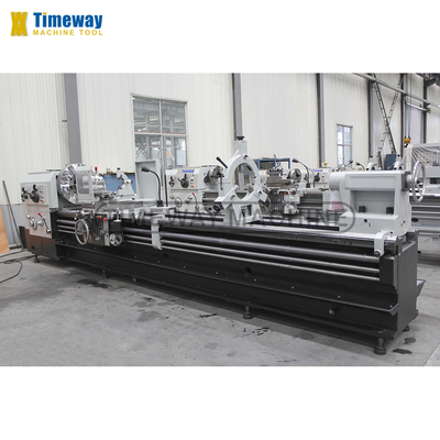 Max.swing over cross slide 480mm High Productivity Heavy Duty Horizontal Lathe door TIMEWAY