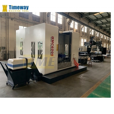 1 Werktafel Horizontale freesmachine met CNC-besturing en tafelverplaatsing Y 2500 mm vervaardigd