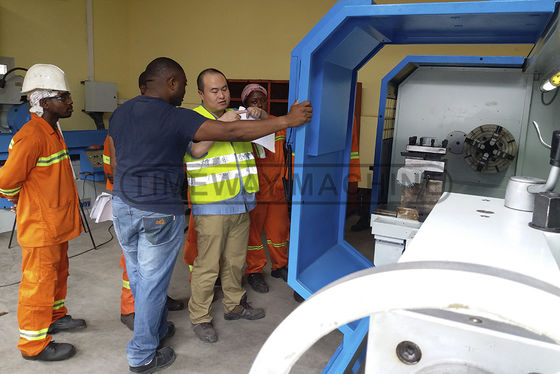 Metal CNC Torno Equipo Travel X Axis 420mm voor zware draaibank AK-1000