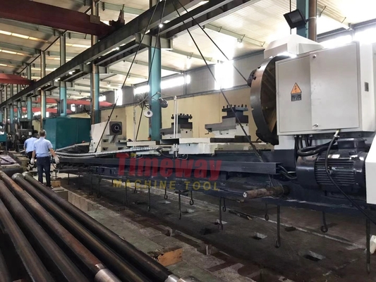 Metrische 140 Taper Hole Manual Lathe voor staalwerkstukken tot 12000mm per Timeway