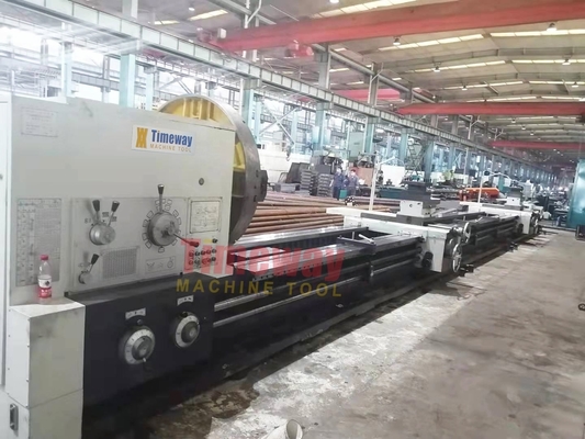 Metrische 140 Taper Hole Manual Lathe voor staalwerkstukken tot 12000mm per Timeway