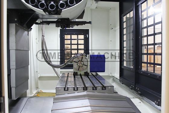 Verticale freescentra CNC-freesmachine-gereedschap met 500x1000mm werkbank afmeting