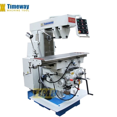 Universale kniefreesmachine met 300 mm tafelverplaatsing en handmatige bediening