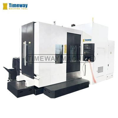 24 Gereedschapsmagazin Capaciteit Hoog nauwkeurig Vier-assig CNC horizontaal bewerkingscentrum