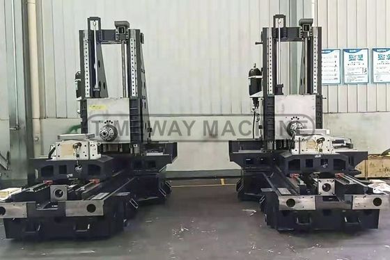 24 Gereedschapsmagazin Capaciteit Hoog nauwkeurig Vier-assig CNC horizontaal bewerkingscentrum