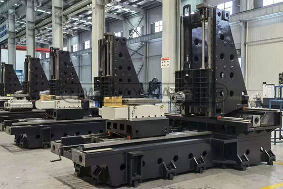 24 Gereedschapsmagazin Capaciteit Hoog nauwkeurig Vier-assig CNC horizontaal bewerkingscentrum