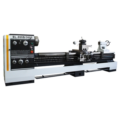 Max. Gekeerde lengte 1450mm Hoogprecisie gat-bed draaibank met een gemakkelijke hantering en swing 800mm