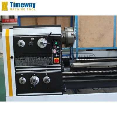 Max. Gekeerde lengte 1450mm Hoogprecisie gat-bed draaibank met een gemakkelijke hantering en swing 800mm