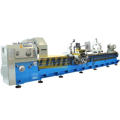 Metalen bewerkingsfunctie Zware horizontale draaibank 3000 mm Werkstuklengte