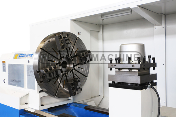 0 N.m Snijmoment Automatische metaalbewerkingsmachine AK-1250C voor horizontale draaien