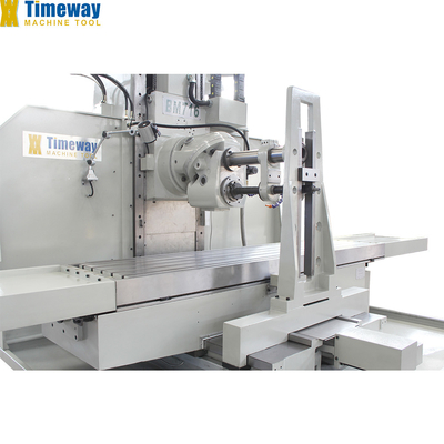 Vervaardigingscapaciteit van middelgrote werkzaamheden Servomotoren Bed type freesmachine BM716 fresadoras