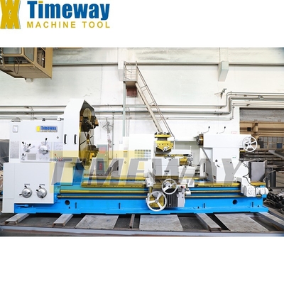 30kW spindelmotorkracht Grote zware horizontale handgestuurde draaibank voor het draaien
