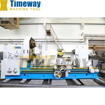 30kW spindelmotorkracht Grote zware horizontale handgestuurde draaibank voor het draaien