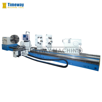 Bereik van spindel snelheid rpm 0,8 160 rpm AK-1600H Heavy Duty Horizontale CNC draaibank