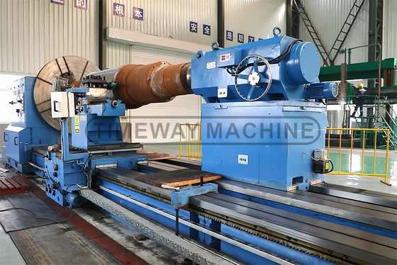 Bereik van spindel snelheid rpm 0,8 160 rpm AK-1600H Heavy Duty Horizontale CNC draaibank