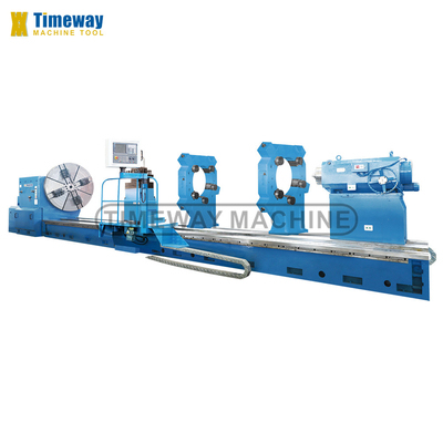 Metal CNC Torno Equipo AK-2500H Heavy Duty Horizontale draaibank met 40000kg Max. Gewicht