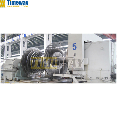 Metalenverwerkingsmachine AK-2200H Zware CNC-draaibank met 725 mm X-asreizen