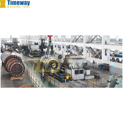 Metalenverwerkingsmachine AK-2200H Zware CNC-draaibank met 725 mm X-asreizen