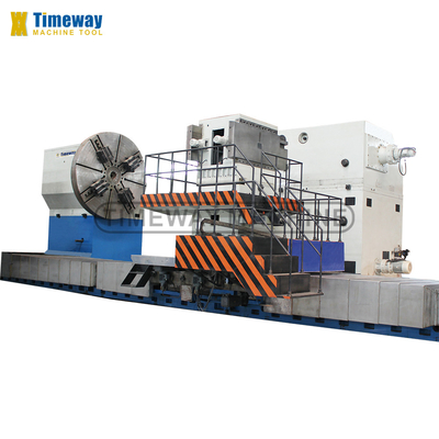 Metalenverwerkingsmachine AK-2200H Zware CNC-draaibank met 725 mm X-asreizen