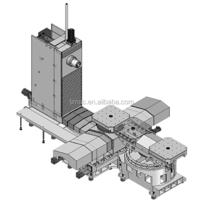 CNC horizontaal machinecentrum met bewerkingscentrum 7.5/11kw