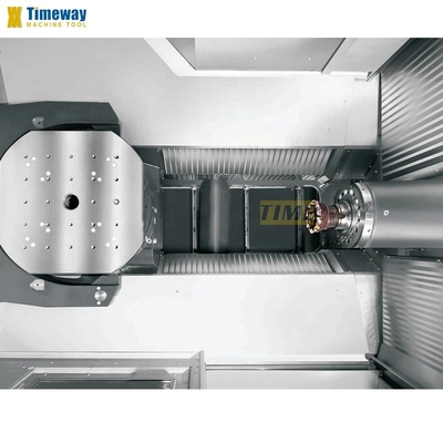 Max. Tafelbelasting van 600 kg Hoogprecisie Cnc Horizontaal Bewerkingscentrum voor Metaal
