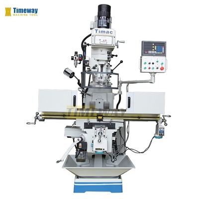M300A Torret Freesmachine met 380mm Table Travel Z en 127mm Spindle Quill Travel