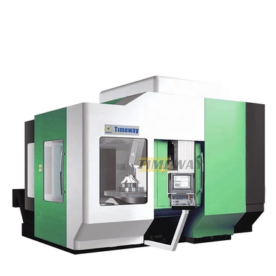 Hoge precisie 5-assig CNC verticaal bewerkingscentrum met 12 gereedschapsmagazinen