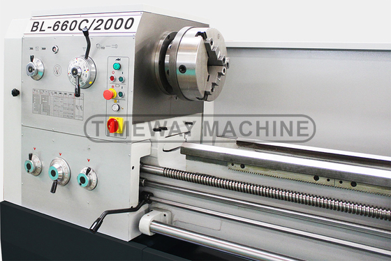 Spindel snelheid 36-1600 tpm Gap Bed Draaienmachine BL-500C voor universele metaal draaien