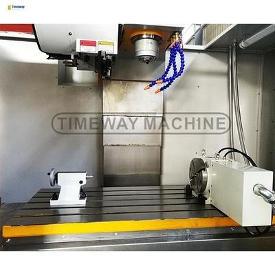 CNC verticaal bewerkingscentrum met FANUC-controller ±0,008 positioneringsnauwkeurigheid mm