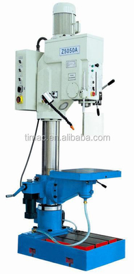 Max. boorkapaciteit 50 mm Radial Arm Pillar Boormachine voor metaal toepassingen