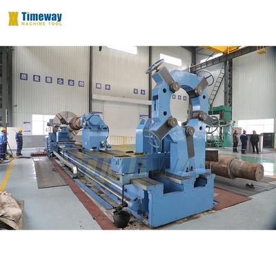 130 mm Spindle Bore Heavy Duty Lathe Machine met hoge capaciteit en snelle voersnelheid